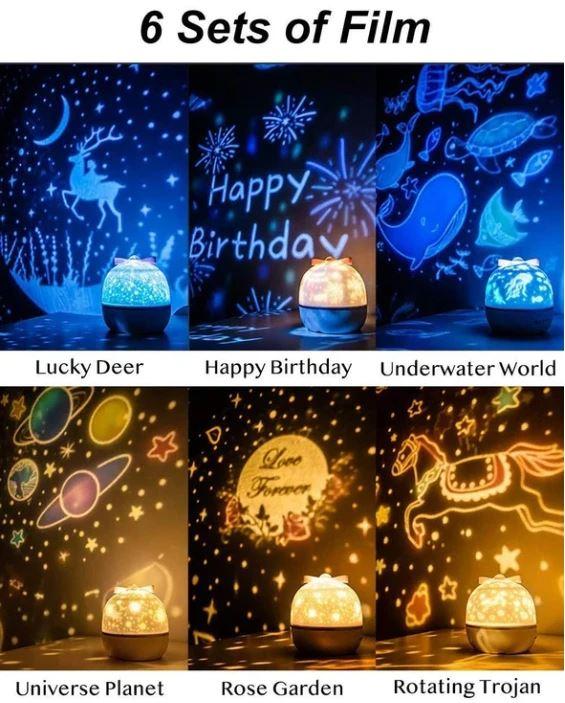 360° Rotation Starry Sky Projector LuminousUnicorn