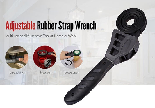 Adjustable Multi-function Rubber Strap Wrench