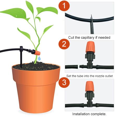 Automatic Cooling Misting System