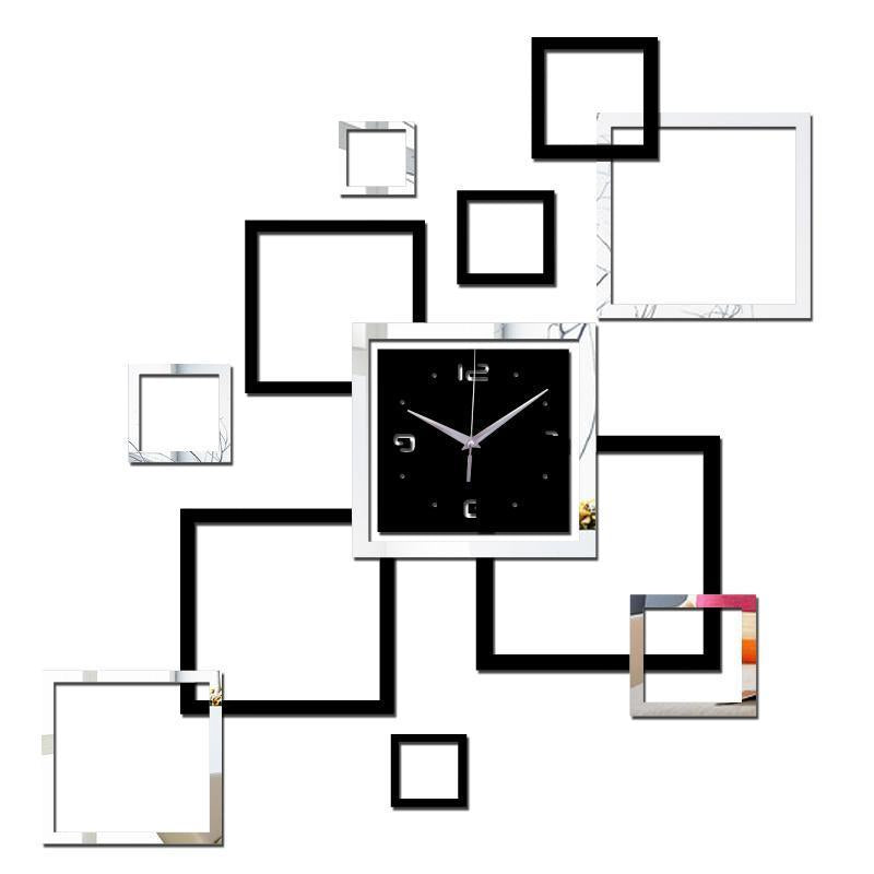 3D DIY  Clock - Square