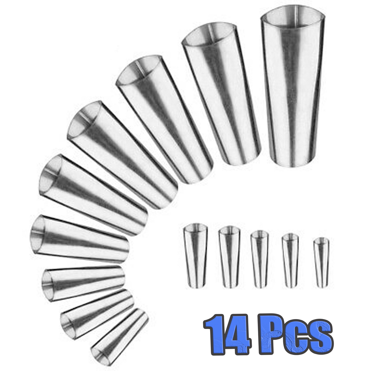 14 pcs Reusable Caulking Nozzle