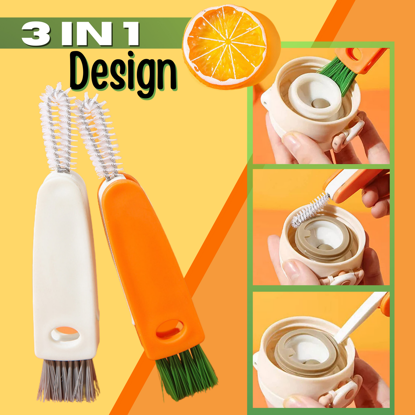 3 in 1 Cap Brush